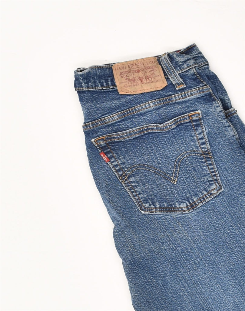 LEVI'S Womens 550 Straight Jeans W29 L29 Blue Cotton | Vintage Levi's | Thrift | Second-Hand Levi's | Used Clothing | Messina Hembry 