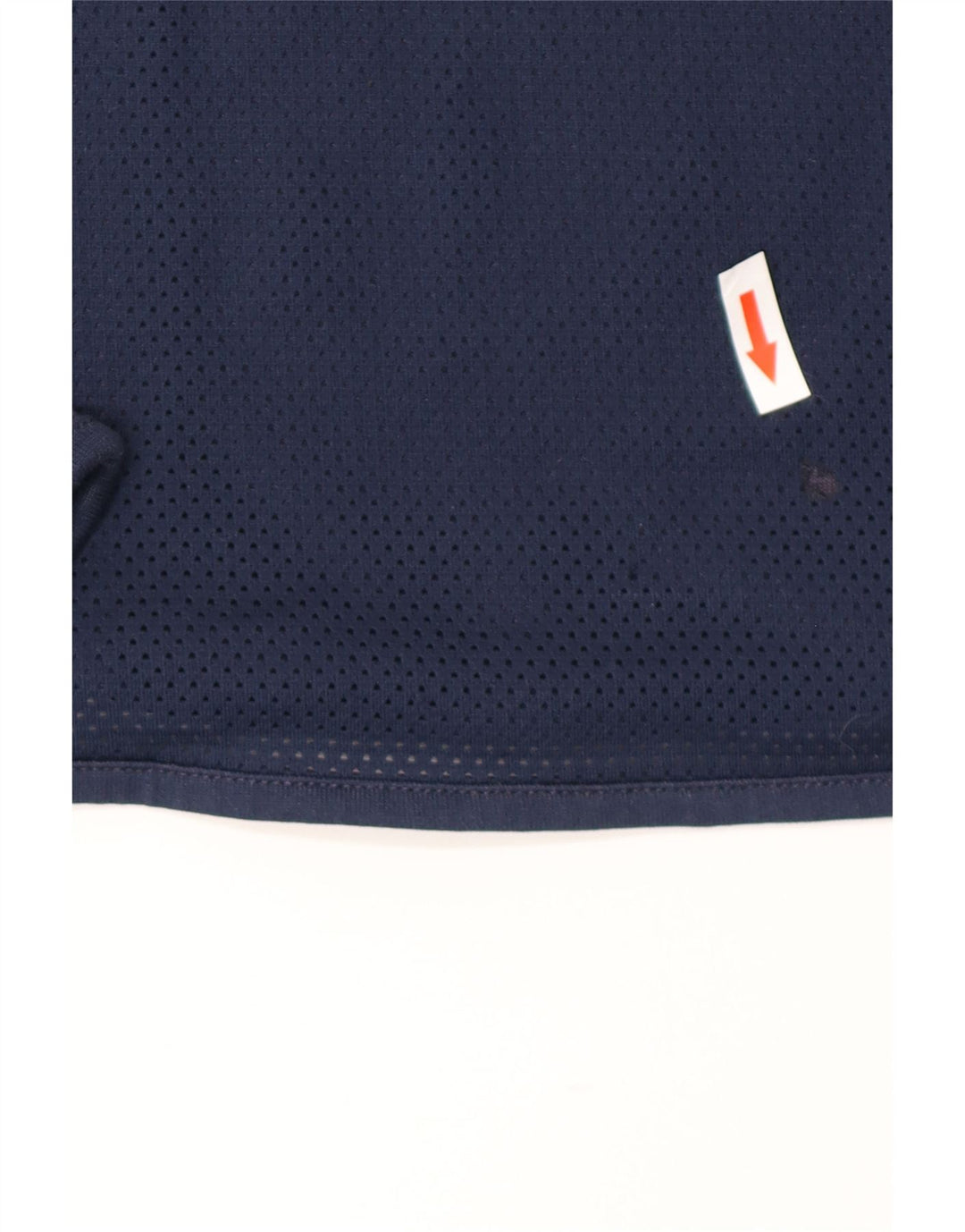 Nike Mens Cor72z Graphic Top Long Sleeve Small Navy Blue Polyester