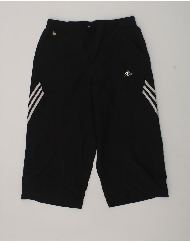 ADIDAS Boys Climalite Sport Shorts 11-12 Years Black Polyester | Vintage Adidas | Thrift | Second-Hand Adidas | Used Clothing | Messina Hembry 