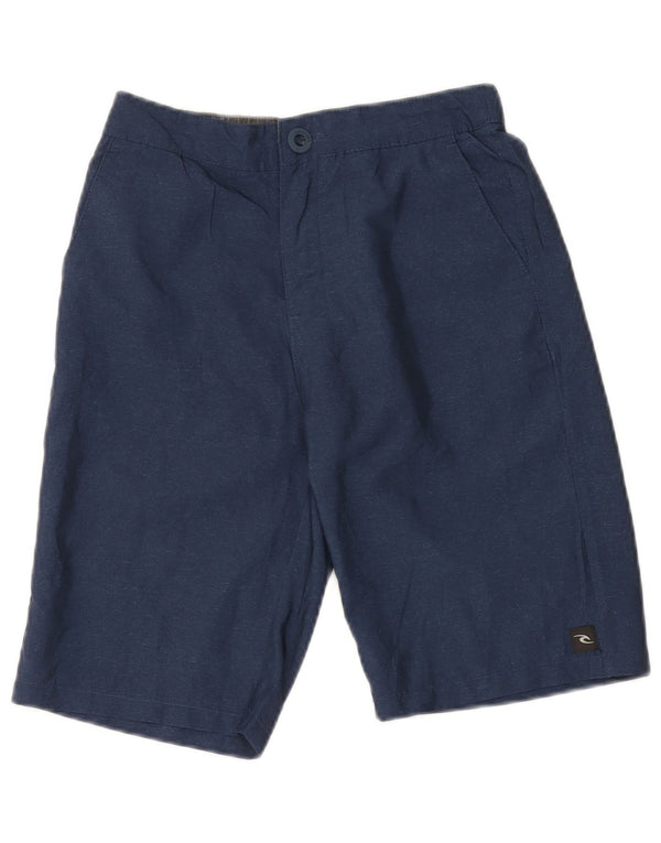 Rip Curl Boys Chino Shorts 13-14 Years Large W28 Navy Blue Polyester