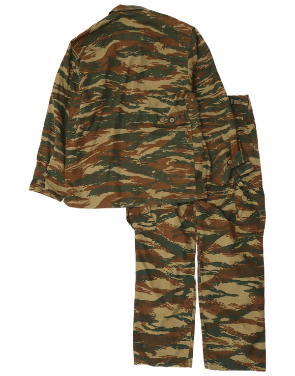 Vintage Mens Hunting 2 Piece Set Medium W34 L30 Green Camouflage