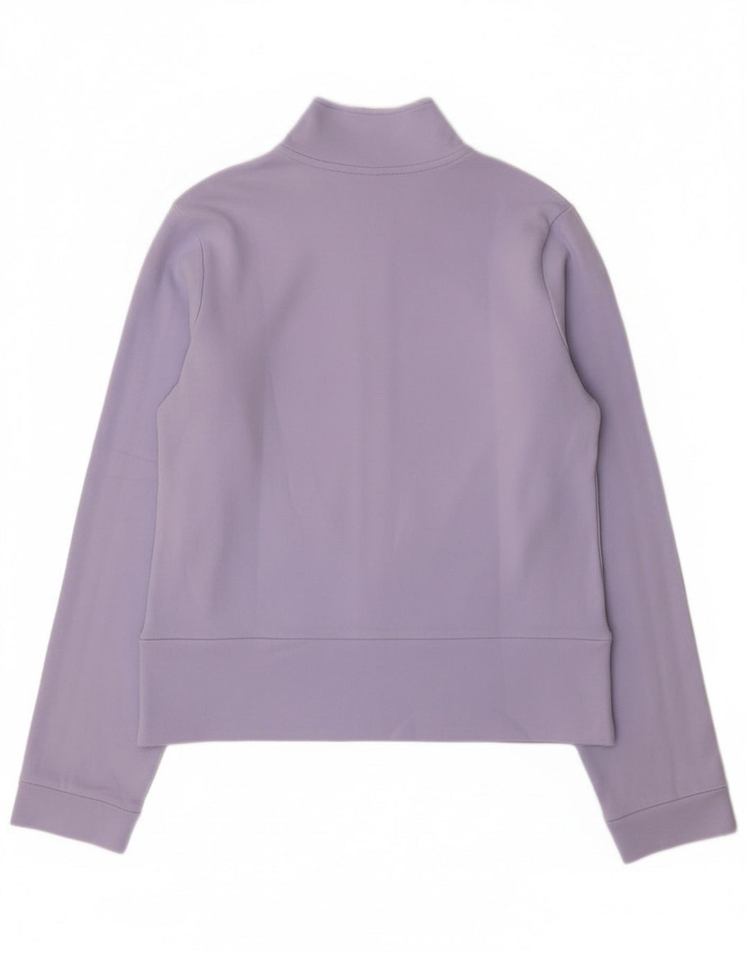 Adidas Womens Tracksuit Top Jacket UK 12 Medium  Purple Cotton