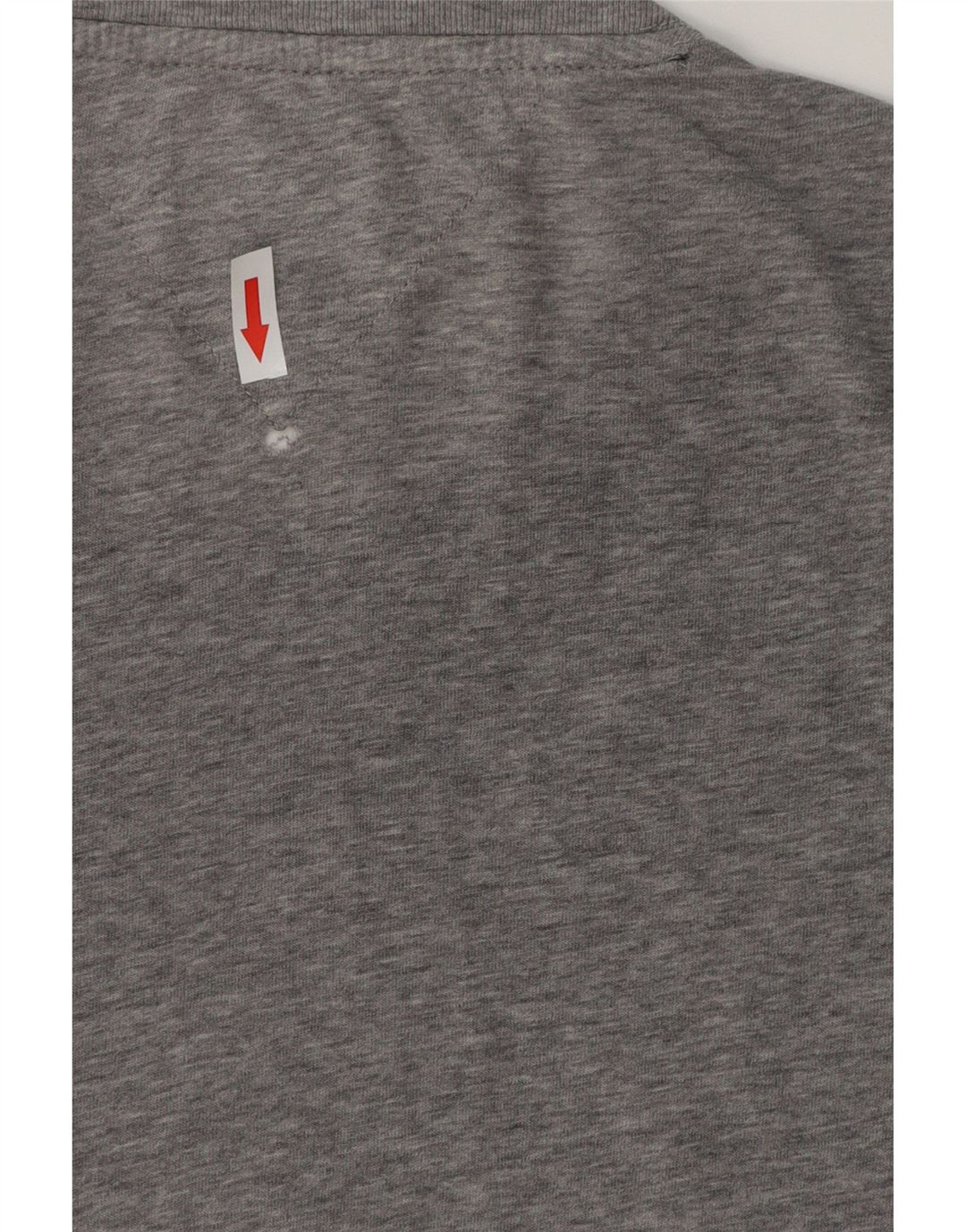 Tommy Hilfiger Mens T-Shirt Top Small Grey Flecked Cotton
