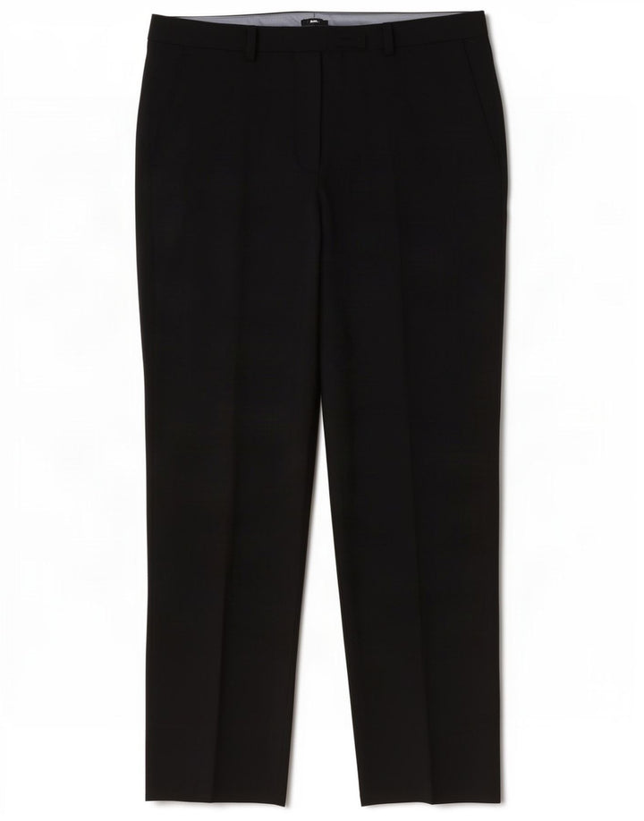 Marks & Spencer Mens Regular Fit Suit Trousers W36 L31 Grey Wool