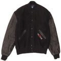 Holloway Mens Varsity Jacket UK 36 Small Black