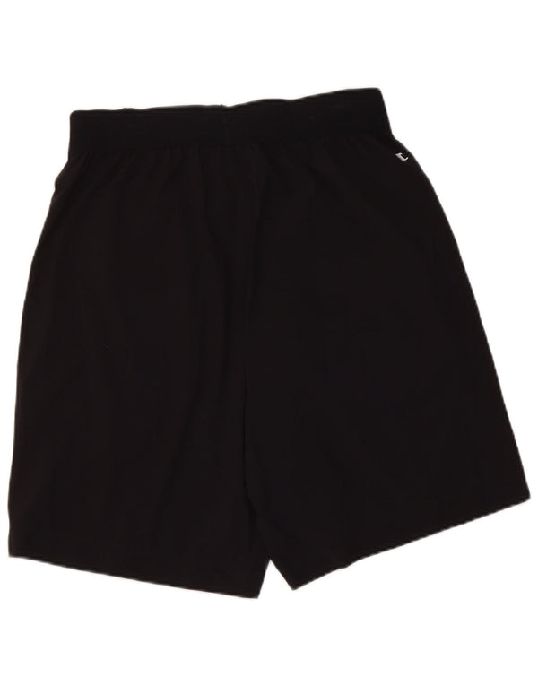 Champion Womens Sport Shorts UK 12 Medium Black Polyester