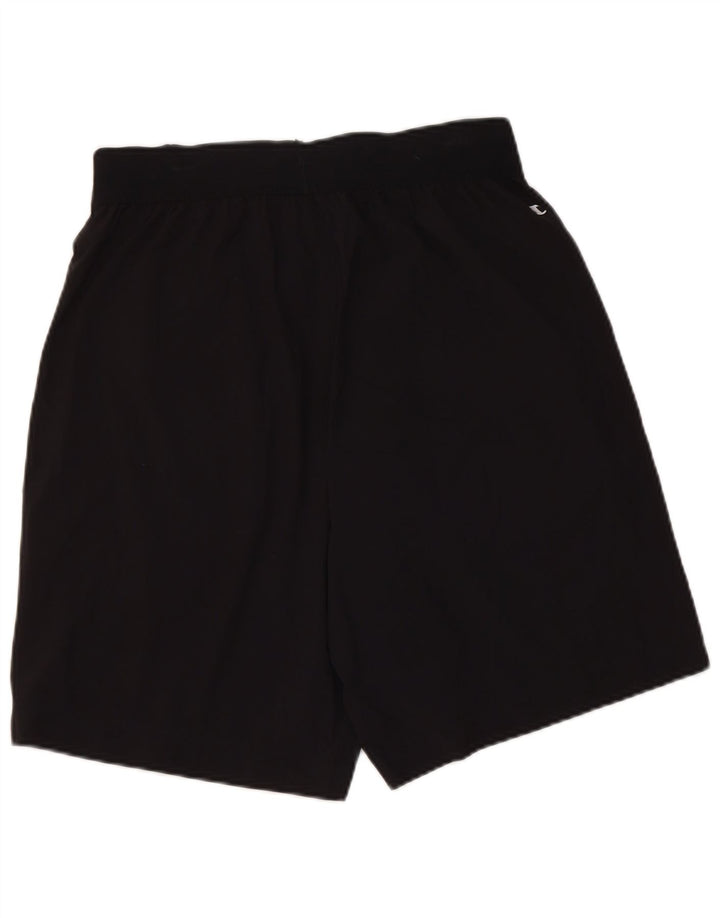 Champion Womens Sport Shorts UK 12 Medium Black Polyester