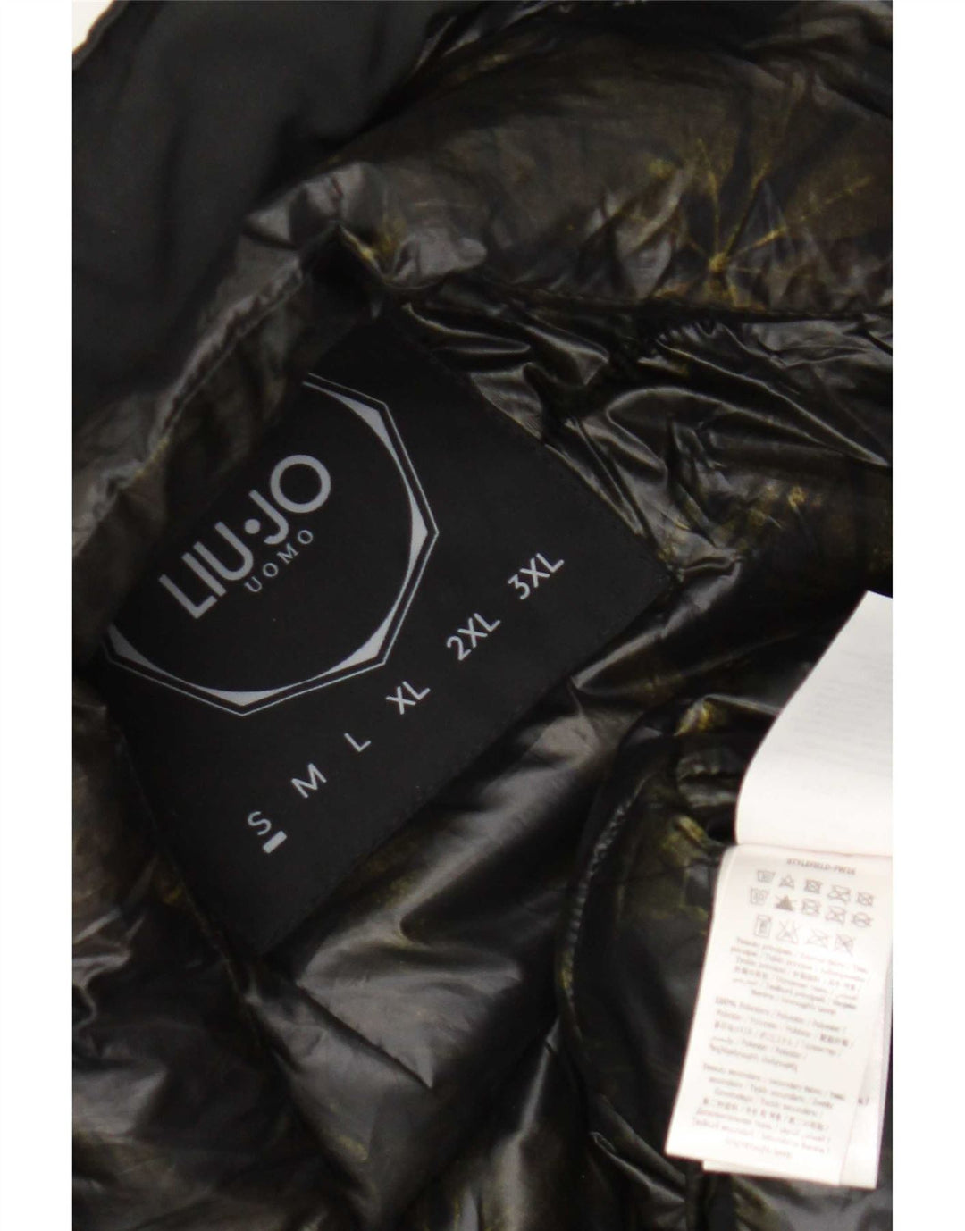 Liu Jo Mens Military Windbreaker Jacket UK 36 Small Black Polyester