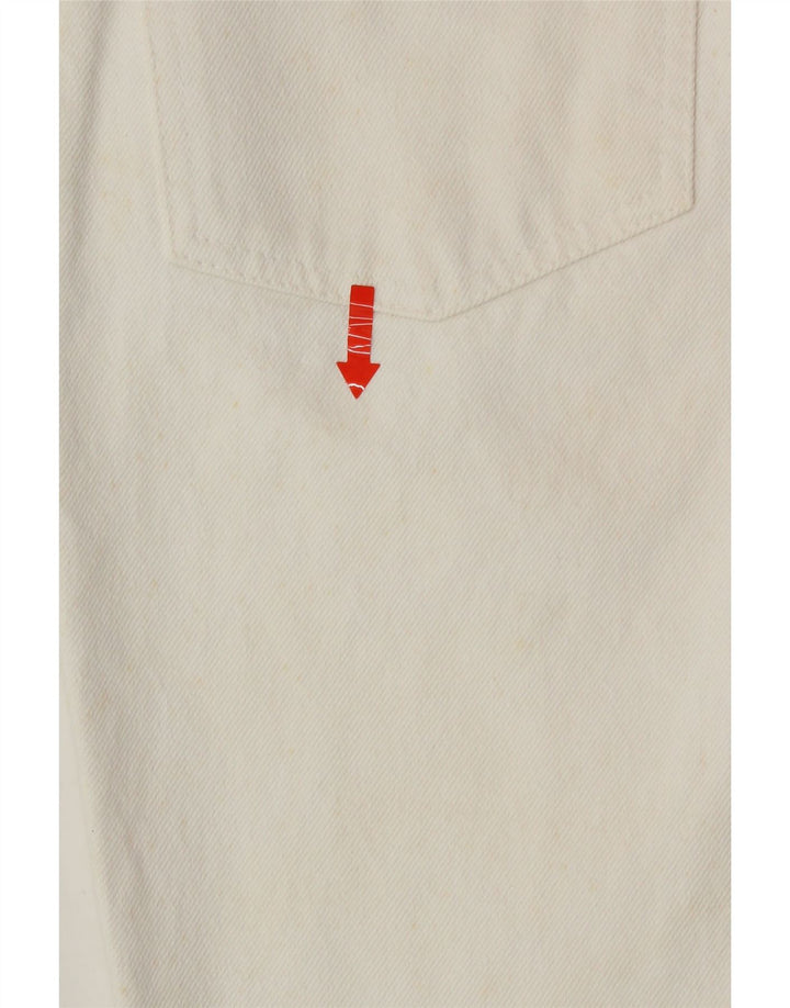 VINTAGE Womens Tapered Jeans W26 L27 White Vintage Vintage and Second-Hand Vintage from Messina Hembry 