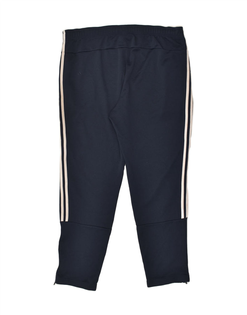 ADIDAS Mens Tracksuit Trousers XL Navy Blue Polyester | Vintage Adidas | Thrift | Second-Hand Adidas | Used Clothing | Messina Hembry 