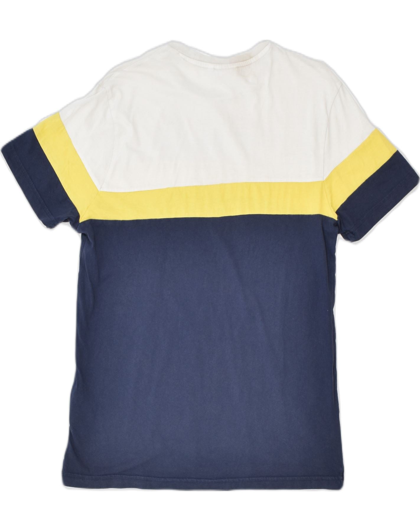 Yellow and clearance blue fila shirt