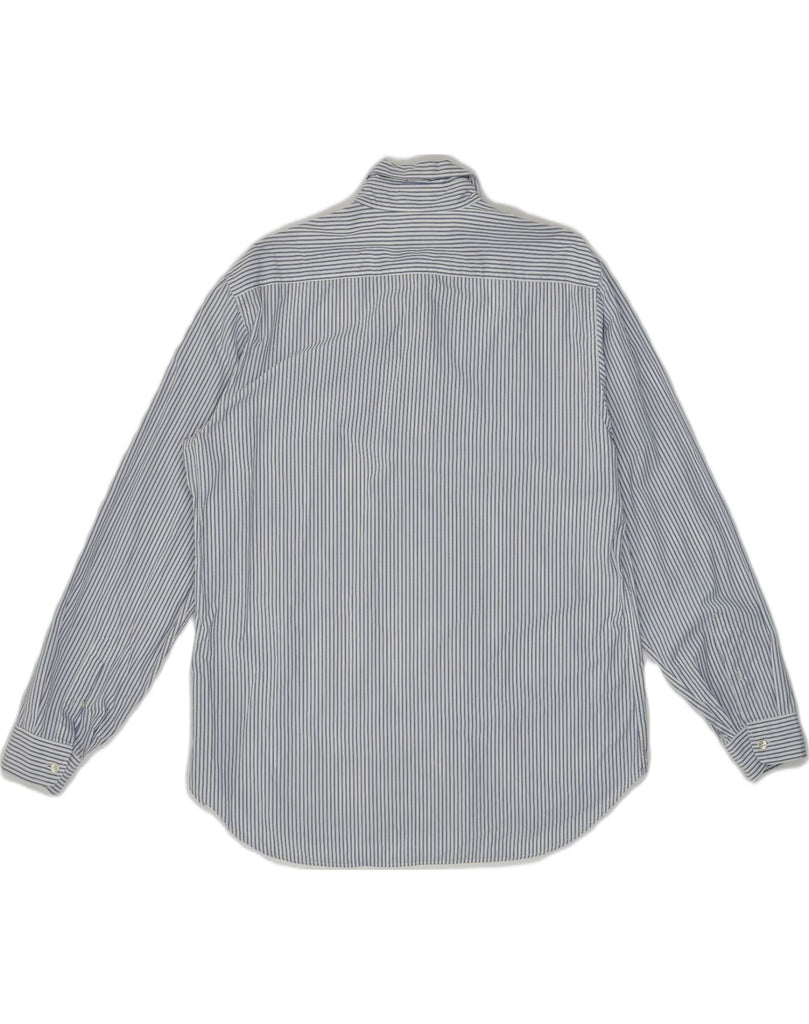 FAY Mens Shirt Size 43 Large Blue Pinstripe Cotton | Vintage Fay | Thrift | Second-Hand Fay | Used Clothing | Messina Hembry 