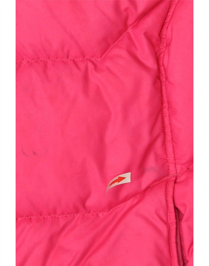Puma Womens Padded Gilet UK 10 Small Pink Nylon