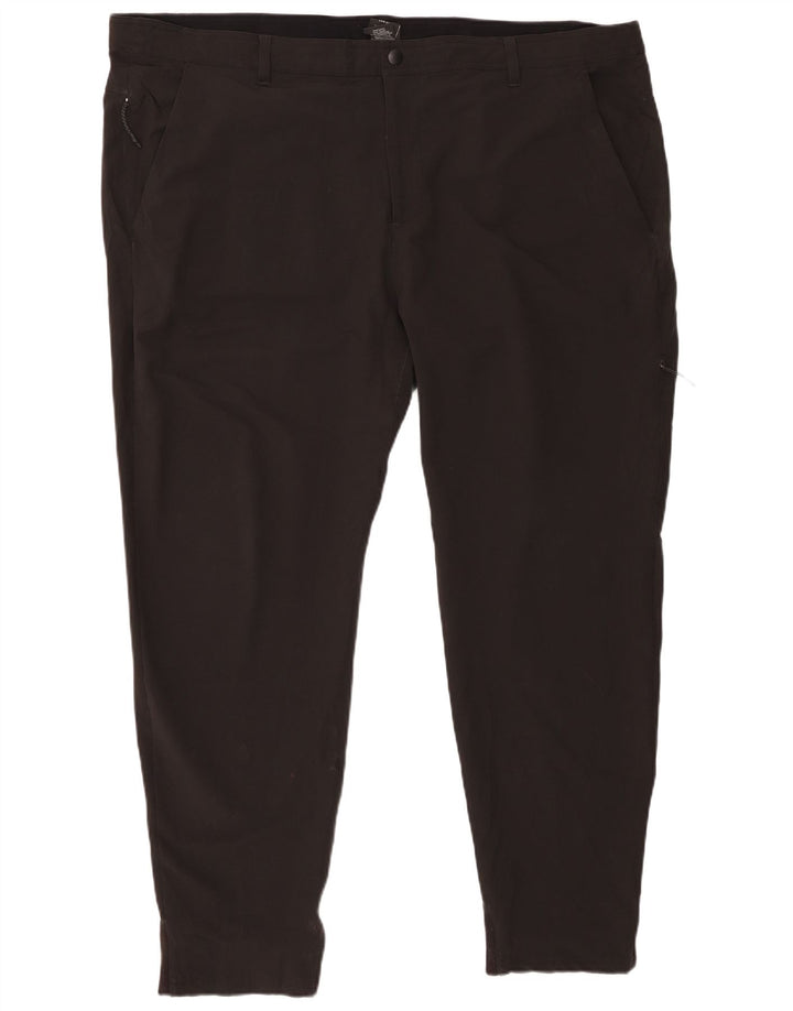 RUSSELL ATHLETIC Womens Slim Cargo Trousers 2XL W32 L30 Black Polyester