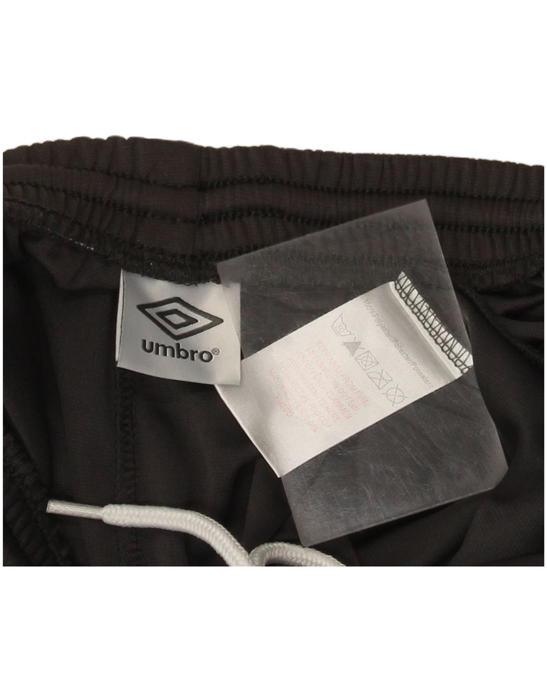 UMBRO Womens Sport Shorts UK 4 XS Black Polyester