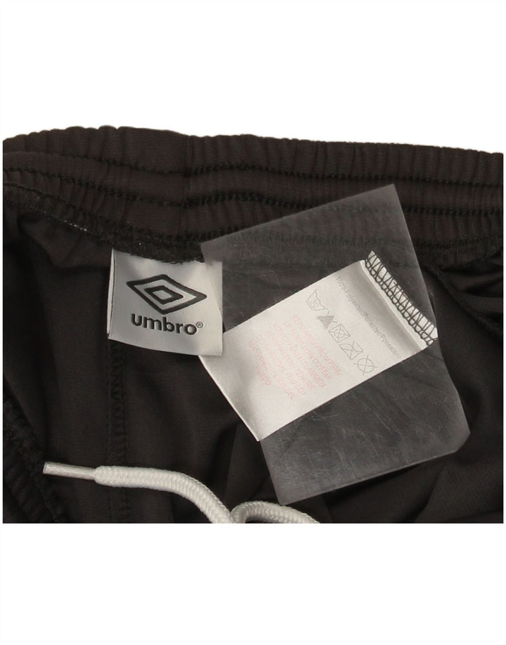 UMBRO Womens Sport Shorts UK 4 XS Black Polyester