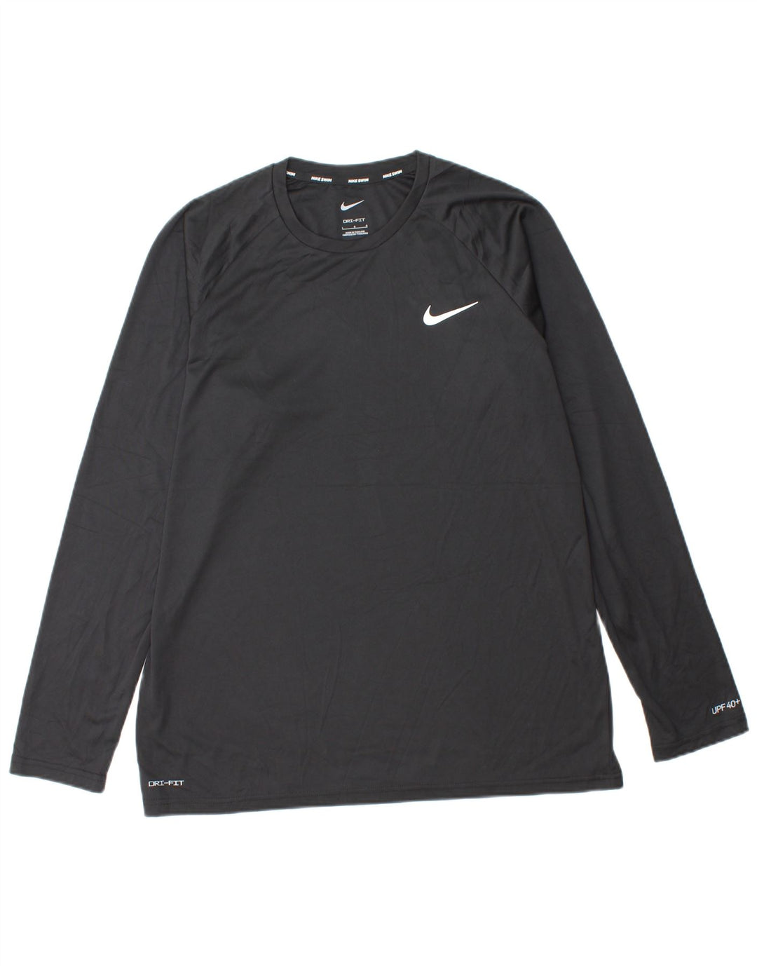 NIKE Mens Dri Fit Top Long Sleeve Large Black