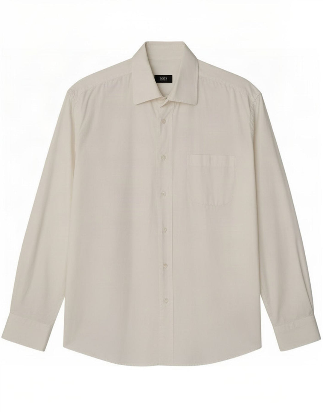 Hugo Boss Mens Shirt Size 42 16 1/2 Large White