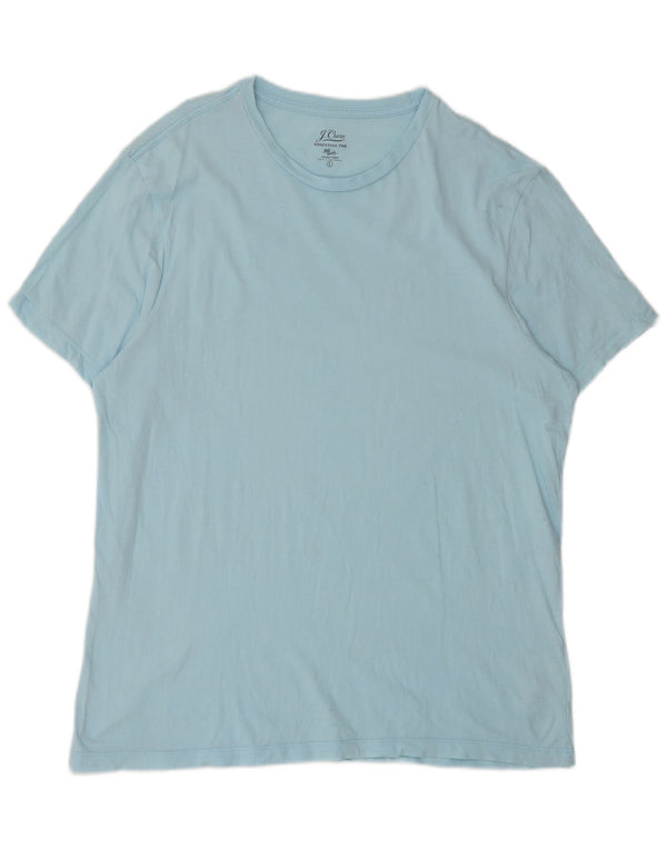 J. Crew Mens T-Shirt Top Large Blue Cotton