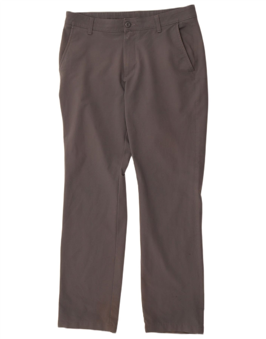 Under Armour Mens Straight Chino Trousers W34 L32 Grey