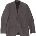 Calvin Klein Mens 2 Button Blazer Jacket IT 46 Small Grey Polyester