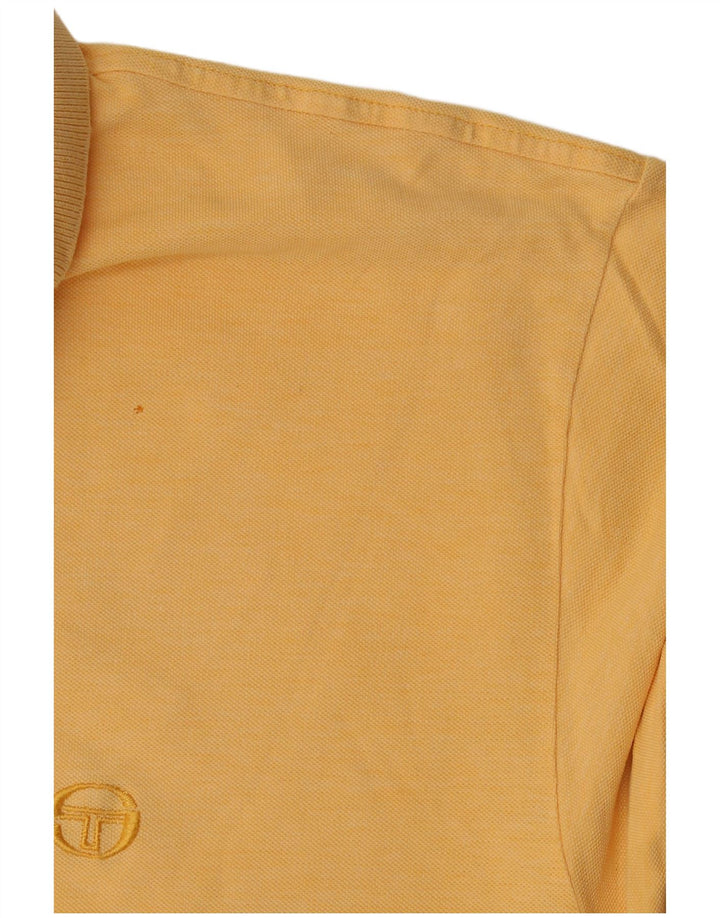 Sergio Tacchini Mens Polo Shirt XL Yellow
