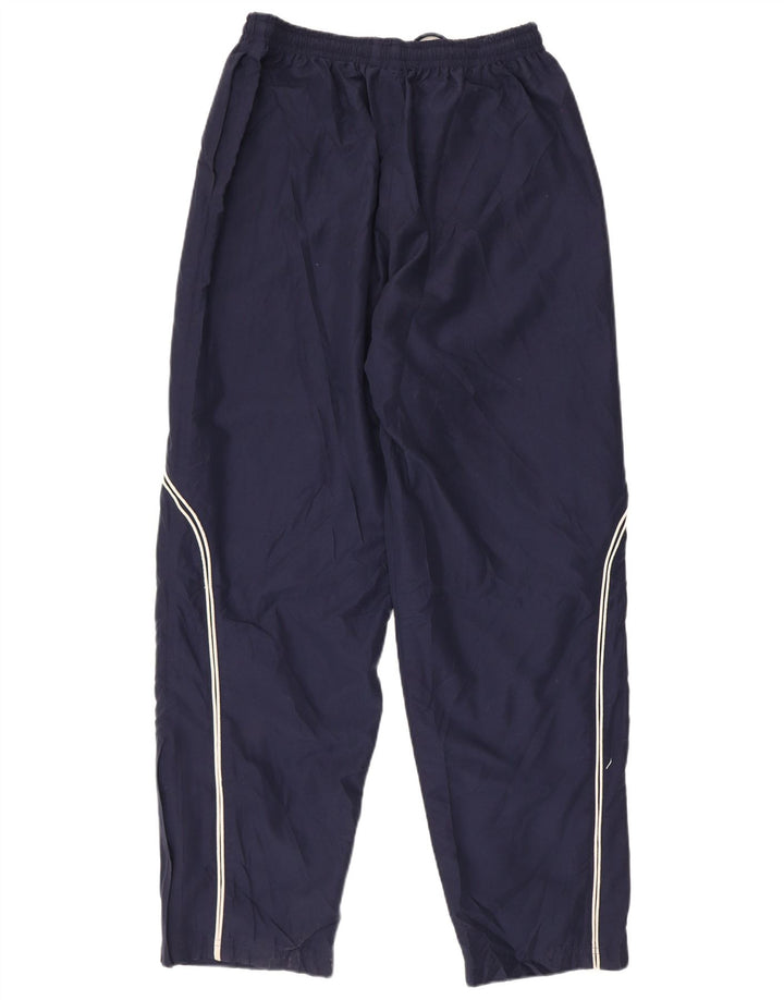FILA Mens Tracksuit Trousers Large  Navy Blue Polyester