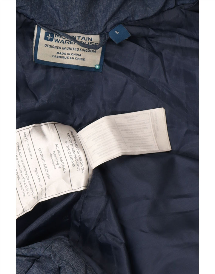 Mountain Warehouse Mens Padded Gilet UK 36 Small Navy Blue Polyester