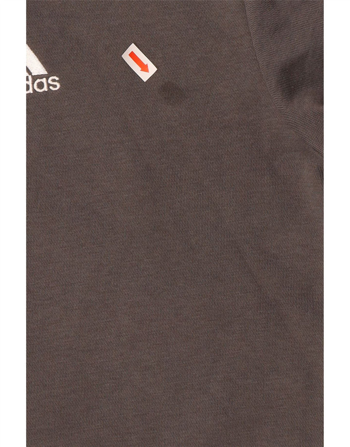 Adidas Mens Sweatshirt Jumper Small Grey