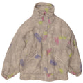 SAN FELICE Womens Windbreaker Jacket EU 40 Medium Grey Colourblock