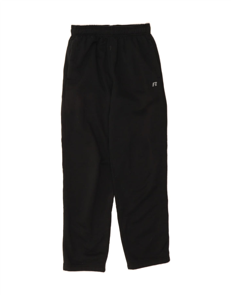 RUSSELL ATHLETIC Mens Tracksuit Trousers Small  Black Polyester Vintage Russell Athletic and Second-Hand Russell Athletic from Messina Hembry 