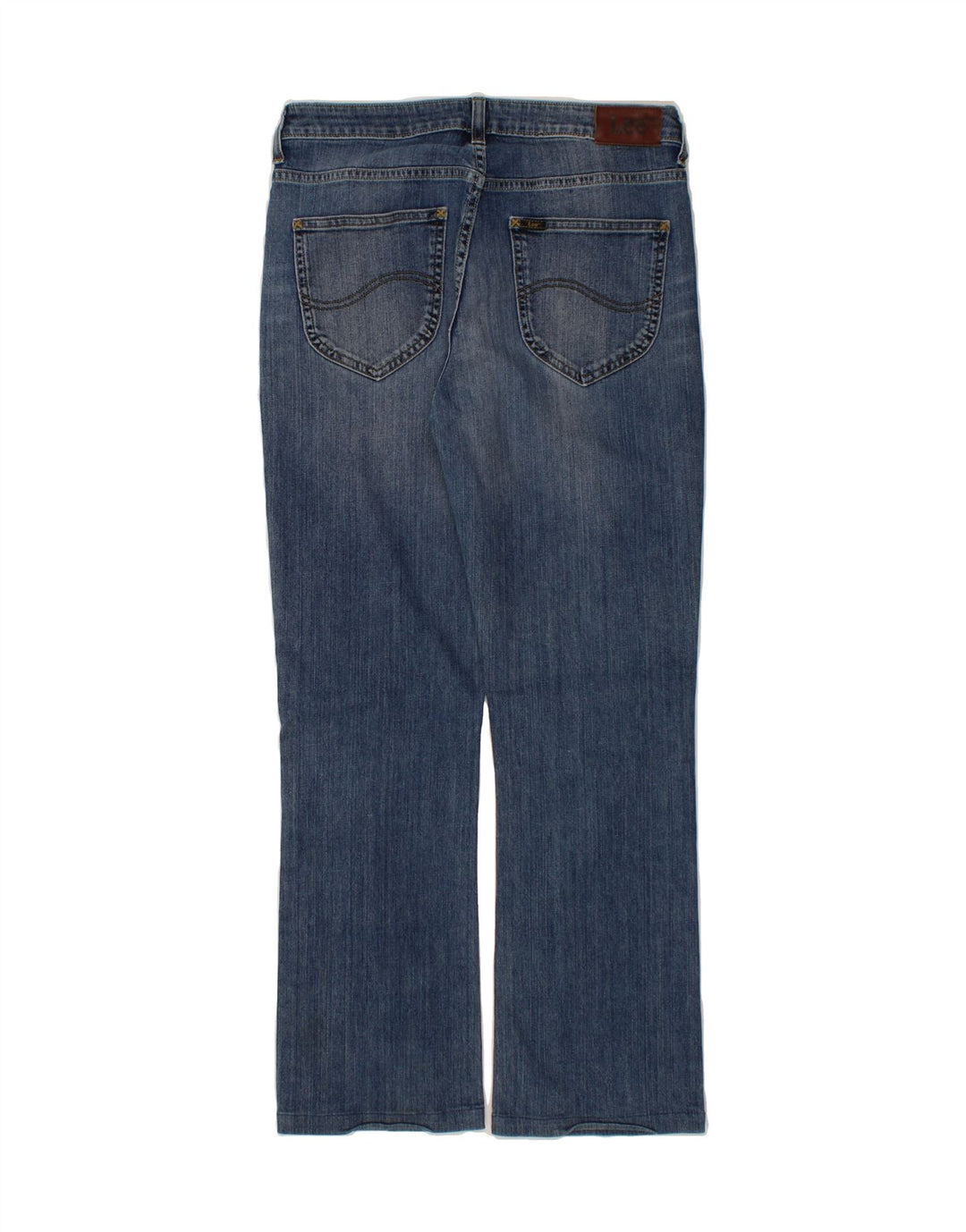 LEE Womens Cameron Bootcut Jeans  W32 L29 Blue Cotton Vintage Lee and Second-Hand Lee from Messina Hembry 