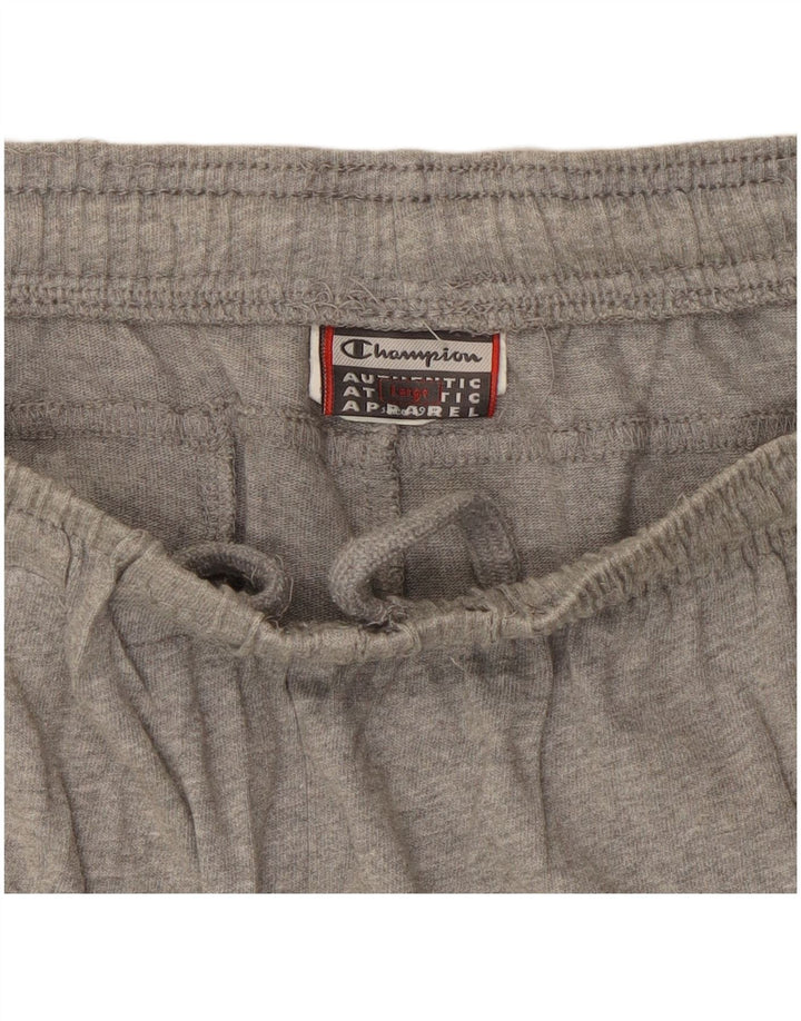 Champion Mens Sport Shorts Large Grey Flecked
