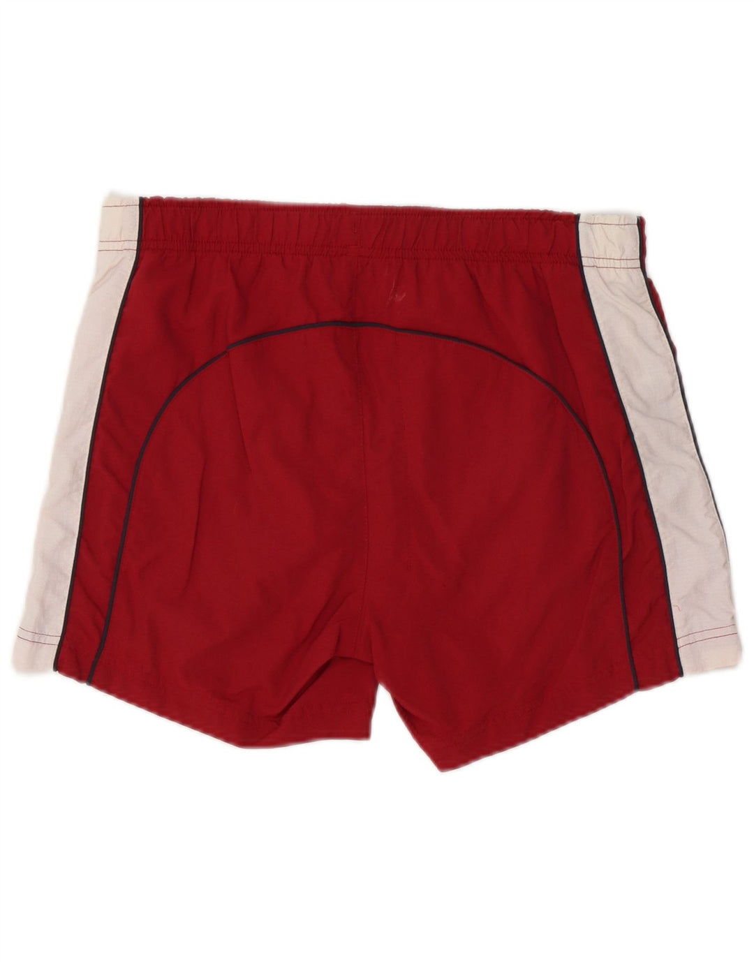 Champion Mens Swimming Shorts Medium Burgundy Colourblock Polyester