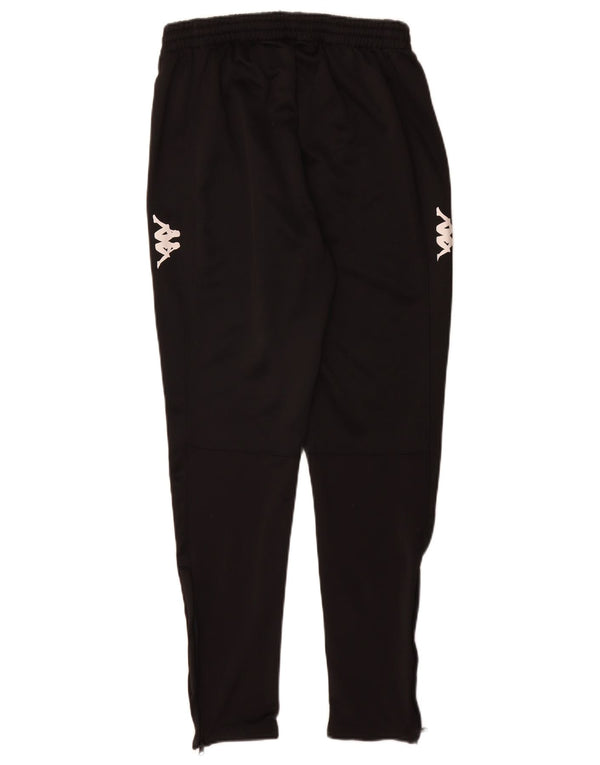 Kappa Mens Tracksuit Trousers Medium Black Polyester