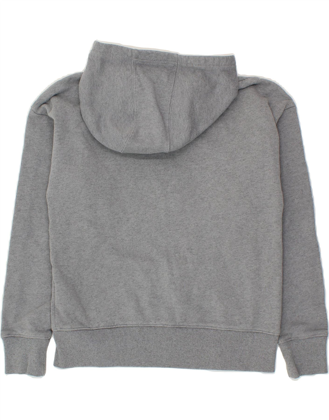 UNDER ARMOUR Womens Oversized Graphic Hoodie Jumper UK 10 Small Grey Vintage Under Armour and Second-Hand Under Armour from Messina Hembry 