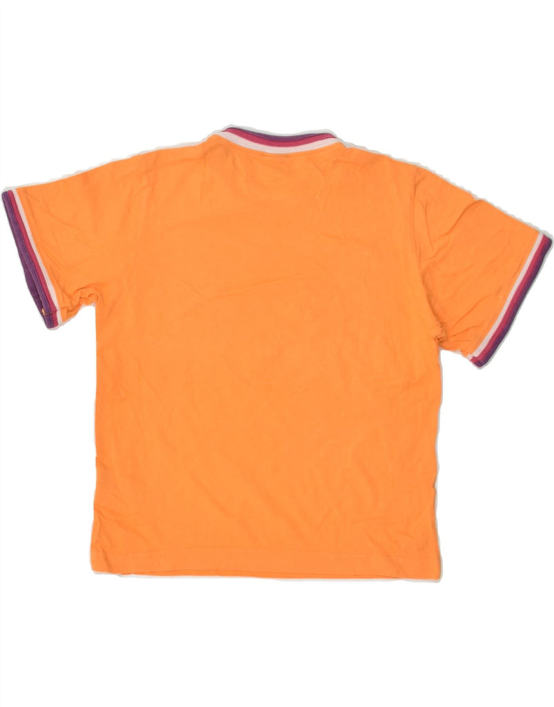 DIADORA Girls Graphic T-Shirt Top 9-10 Years Medium Orange Cotton | Vintage Diadora | Thrift | Second-Hand Diadora | Used Clothing | Messina Hembry 