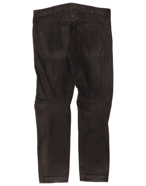 G-Star Mens Tapered Jeans W34 L32 Black Cotton