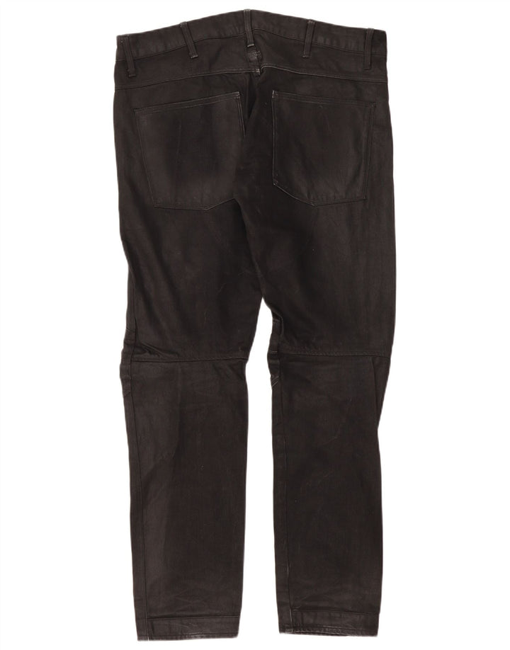 G-Star Mens Tapered Jeans W34 L32 Black Cotton