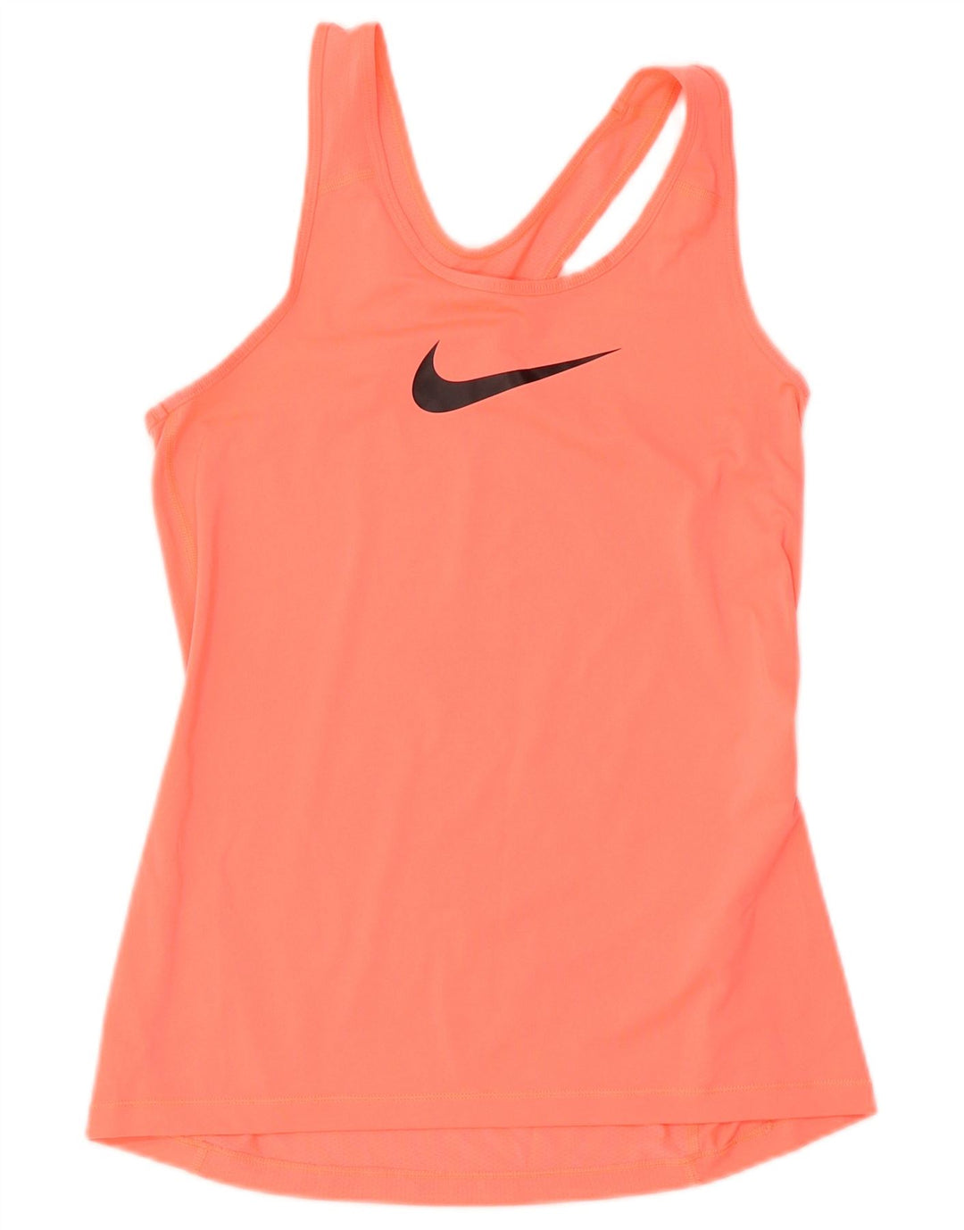 Nike Womens Dri Fit Graphic Vest Top UK 12 Medium Pink Polyester