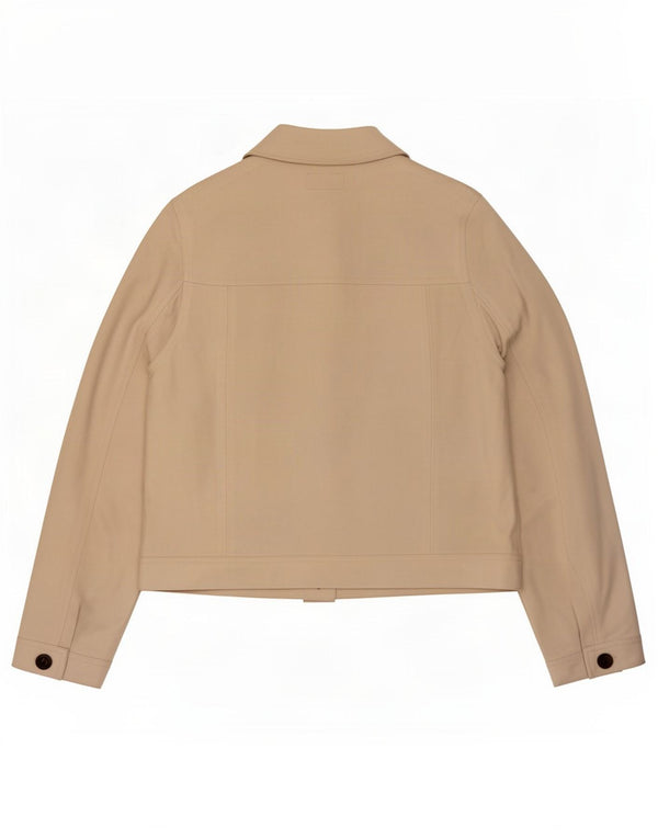 Joules Womens Utility Jacket UK 12 Medium Beige Polyester
