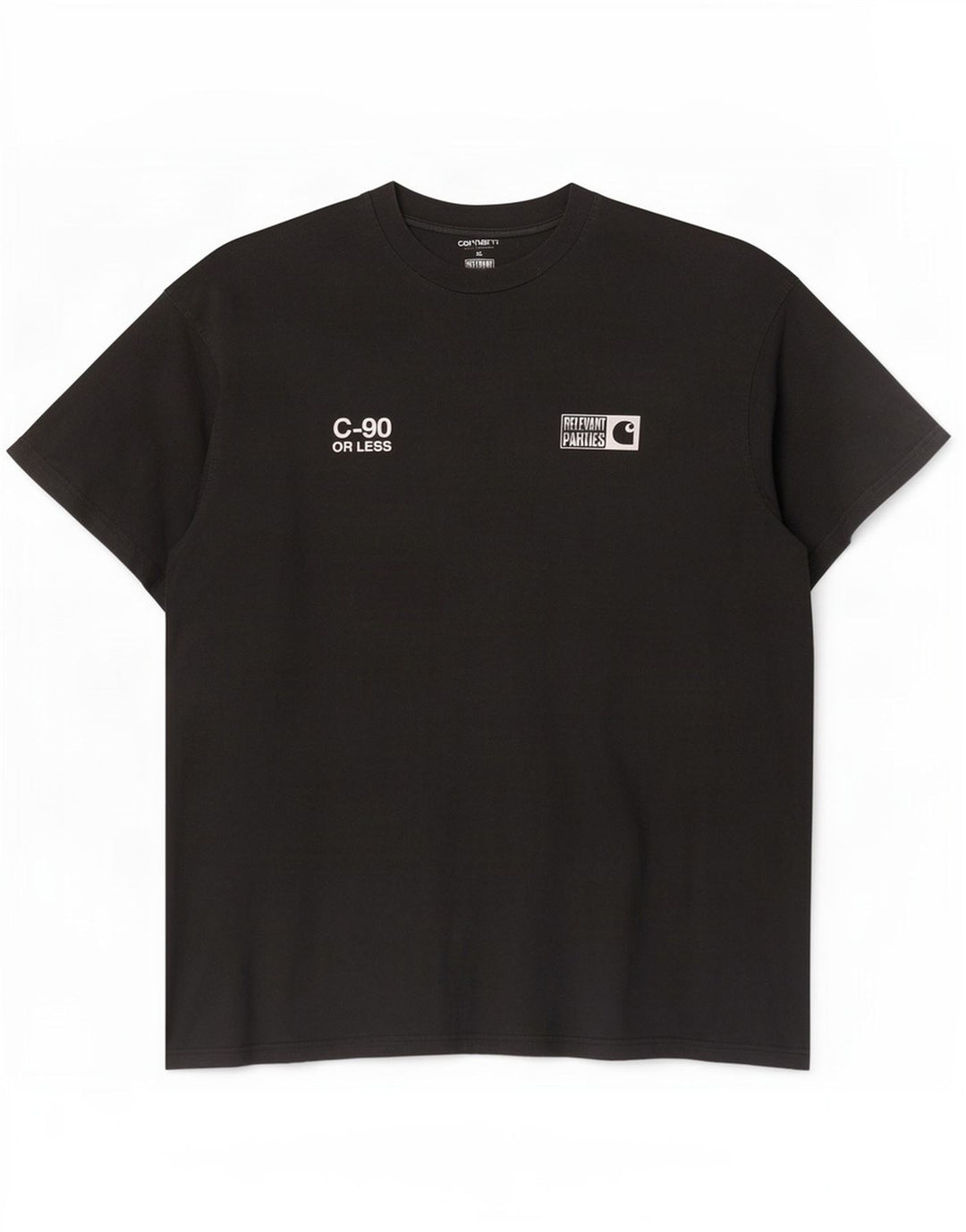 Carhartt Mens Graphic T-Shirt Top XL Black Cotton
