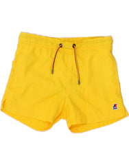 K-WAY Boys Swimming Shorts 9-10 Years  Yellow Polyester