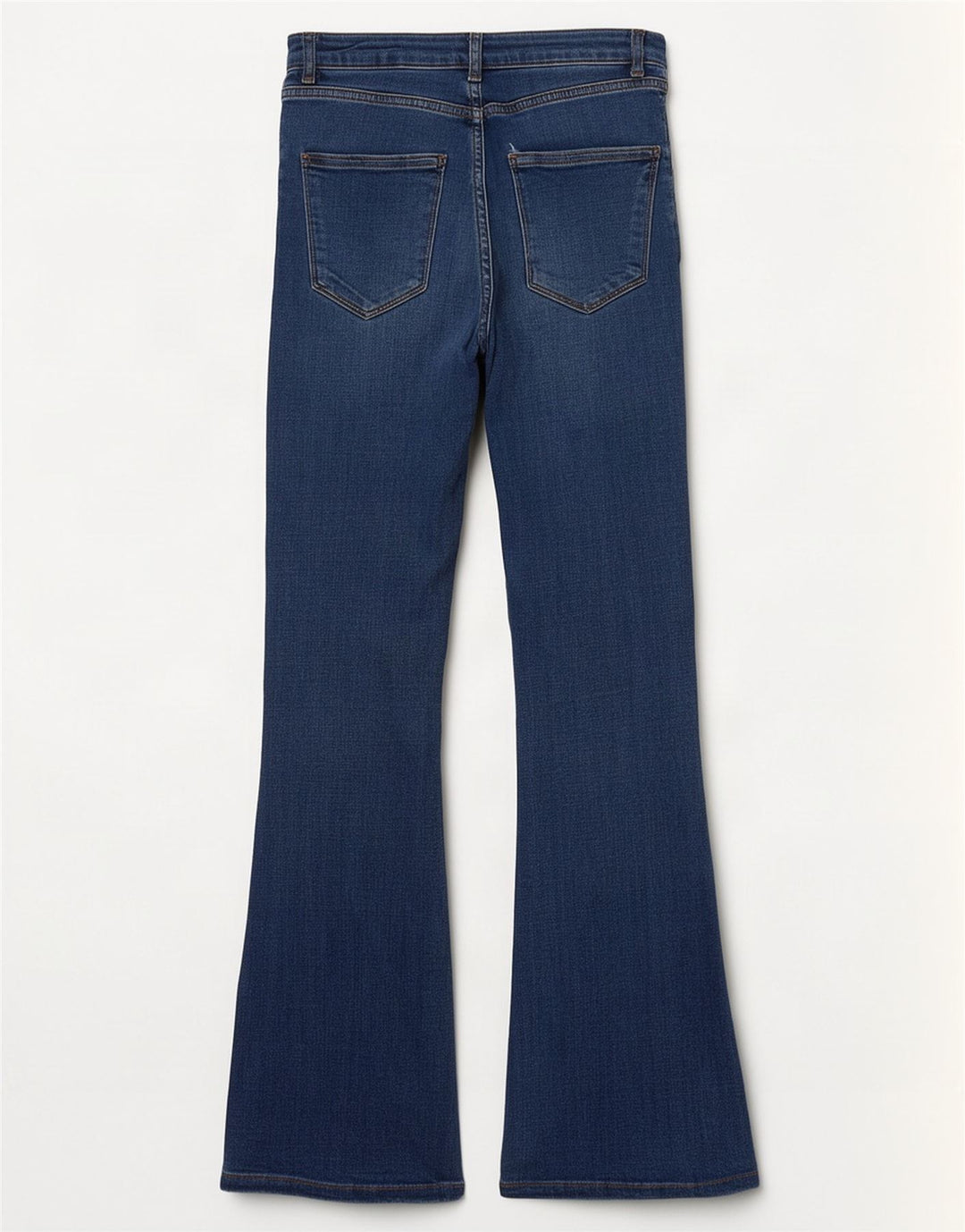 Zara Womens Flared Jeans EU 34 2XS W24 L30 Blue