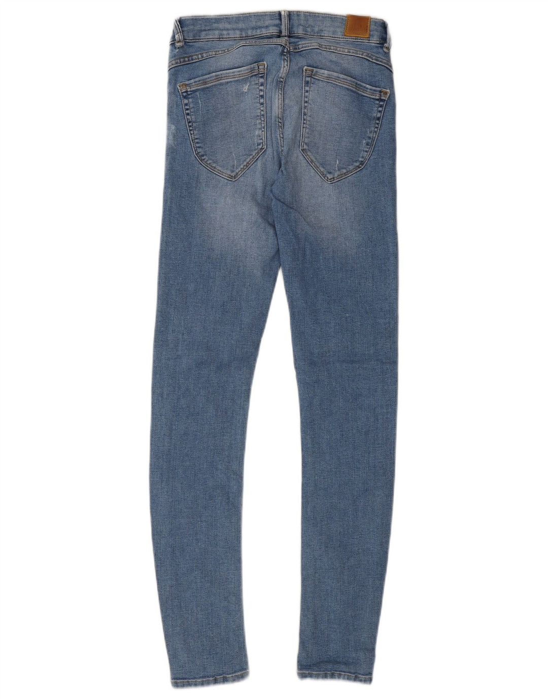 Zara Womens Skinny Jeans W25 L28 Blue