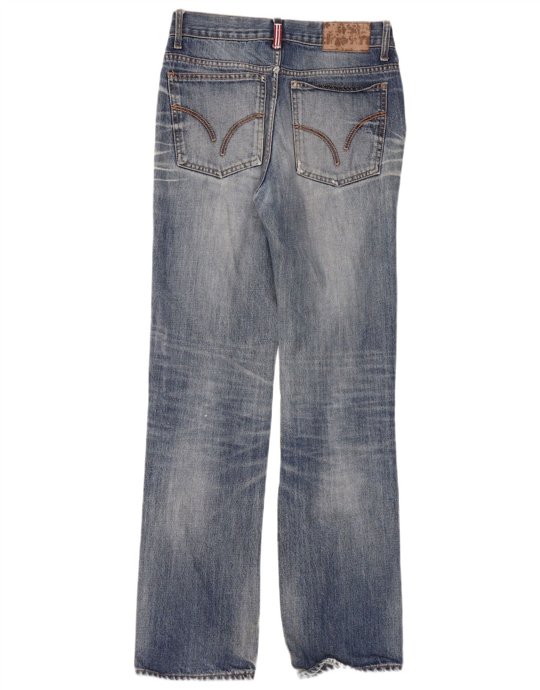 Vintage Womens Straight Jeans W30 L33 Blue