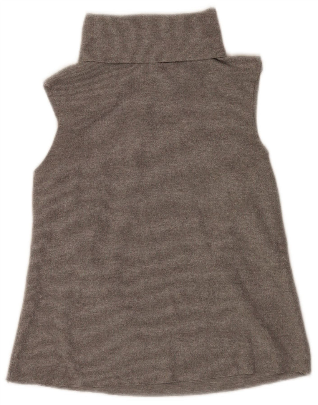 Zara Womens Vest Top UK 10 Small Grey Polyester