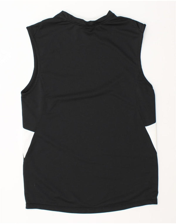 Nike Mens Vest Top UK 39/41 Medium Black Colourblock