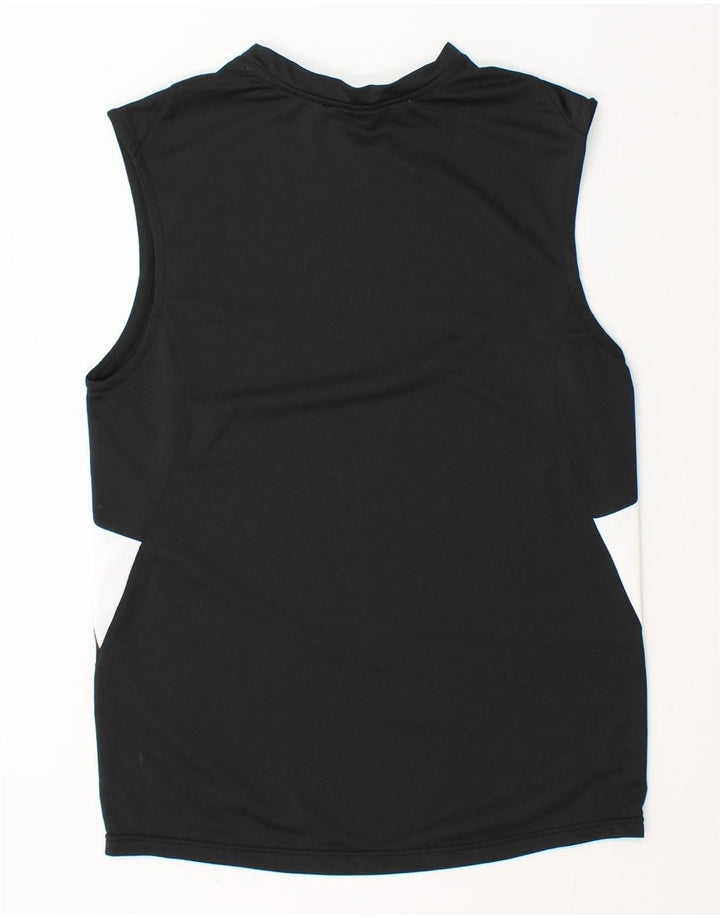 Nike Mens Vest Top UK 39/41 Medium Black Colourblock