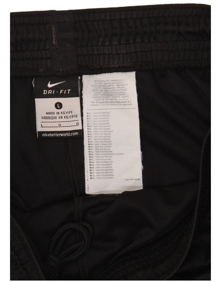 Nike Mens Dri Fit Sport Shorts Large  Black Polyester